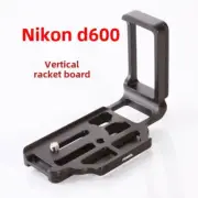 L-shaped Quick-release Plate Vertical Grip Camera Handle for Nikon D600 Camera