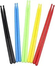 Abaodam Drumsticks Nylon Lightweight Drumsticks for Drums Set of 2 for Beginners