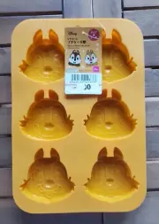 New Disney Daiso Silicone Cake Candy Chocolate Soap Mold Chip Dale Chipmunk HTF
