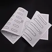 2 Pk Perforated Eclair Mesh Mat Silicone baking mats for Bread Tartlets Cookies Oven Sheets (11-4/5" x 15-3/4")