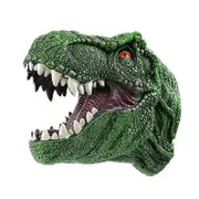 Dinosaur Hand Puppet Toy Tyrannosaurus Rex Glove shaped Children Hand Puppet Dark Green Tyrannosaurus