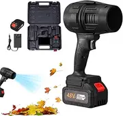 Leaf Blower Cordless - Super Power Air Duster,Powerful Portable Leaf Blower with Battery and Charger for Driveway Yard Car Grass Lawn Snow Patio Camping