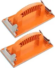 DOITOOL 2 Pack Sandpaper Block for Hand Sander Woodworking Sanding Pad for Wood Drywall Auto Body