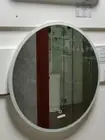 Bathroom Round LED Illuminated Mirror Touch Switch Energy Saving