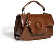[Chageempb] Classic Crossbody Bags for Women, Trendy Saddle Purse Mini Cross Body Handbags
