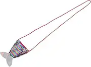 [JEWEDECO] Sequin Mermaid Wallet Children's Party Favor Coin Purse Crossbody Bag Little Girls Mermaid Purse Colorful Sequins Design