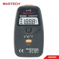 在飛比找momo購物網優惠-【MASTECH 邁世】數位溫度計 -50℃～750℃(MS