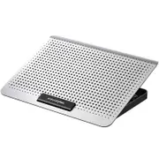 Space Silver Silent Laptop Cooler