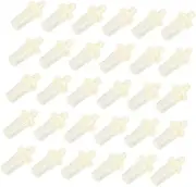 [Uonlytech] 40Pcs Shutter Repair Pin Set Durable Spring Loaded Replacement Pins for Plantation Shutter Repair Suitable for Cabinets and Furniture Easy DIY
