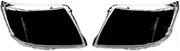 CLZCNQLX Front Lens Shell Cover Glass Lampcover Lampshade Compatible for Toyota Hilux Vigo AN10 AN20 AN30 2nd Facelift 2012-2014 Transparent Housing
