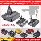 Battery Adapter For Ozito Ryobi Bosch Makita DeWalt Milwaukee For Dyson V6 V7 V8