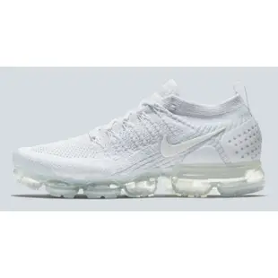 Nike Air VaporMax Flyknit 2.0 全白/全黑 氣墊 942842-100 男女鞋