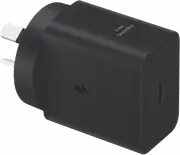 Samsung 45W Power Adaptor and USB-C TO USB-C Cable Black