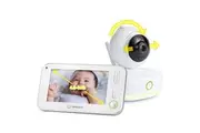 Bebcare Motion - Smart Video Baby Monitor: 4.3" Ultra-Clear Screen, 360 Pan-and-Tilt Camera, Temperature Sensor, Motion and Sound Alert, Auto Baby Tracking Camera