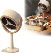 Smoke Away Purifier, Portable Smoke Extractor Desktop Range Hood Smoke Purifier Rechargeable Exhaust Fan Smoke Fan for Smoking Indoors BBQ, Hot Pot