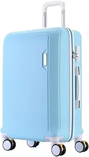 [Habrur] Checked Luggage Carry On Luggage Lightweight Hardside Suitcase with Spinner Wheels, Carry-On Checked in Luggage Suitcase Luggage Suitcase (Color : E, Size : 26in)