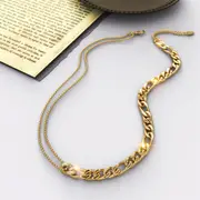 Classic Figaro Ball Chain Necklace