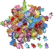 100Pcs Tiny Turtles, Luminous Miniature Turtle Toys, Cute Turtle Figures for Garden Miniature Moss Landscape Potted Plants Decoration Aquarium Decoration