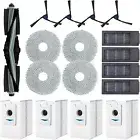 Main Brush Cleaning Replacement Set for Ecovacs Deebot X2 / X2 Pro Robot Vacuums