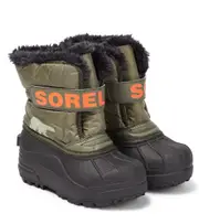 [Sorel Kids] Sorel Kids Commander™ snow boots UK 10 green