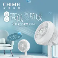 在飛比找momo購物網優惠-【CHIMEI 奇美】8吋桌/立兩用循環扇(DF-08A0C