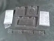 NOS Vintage Tupperware DECORATOR SHELVES ~ Towel Toothbrush Cup Holder & Bracket
