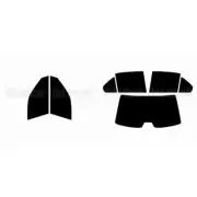 For BMW 7 Series 4-door Saloon E38 1995-01 Full Pre Cut Window Tint Kit Film
