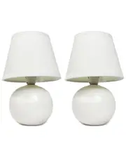 Lalia Home Mini Ceramic Globe Table Lamp