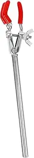 HOMOBABE Flask Clamp Test Tube Holder Clip Prong Laboratory Equipment with Comfortable Grip for Efficient Use Laboratory Classes Design