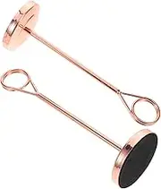 2Pcs Stainless Steel Teardrop Card Holders for Table Numbers Elegant Menu Clips for Weddings Restaurants Events Stylish Tabletop Display for Efficient Seating Adjustments