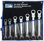 SP Tools SP10367 - Gear Spanner Set 7 Piece SAE Flexhead - Jumbo