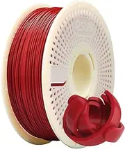 eSUN PLA+ Refill Filament and Spool Kit, Refill Spoolless PLA Plus 1.75mm and Removable Filament eSpool+, 1KG (2.2 LBS) for 3D Printers,Fire Engine Red