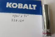 KOBALT 11/32" x 1/4" DR DEEP SOCKET 6 Point # 338124 Free Shipping
