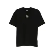 [44 Label Group] 44 Label Group Logo-embroidered T-shirt M BLACK