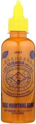 Three Mountains Brands Yellow Sriracha Chilli Sauce 285G