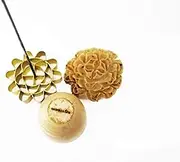 DOK JOK Cookie Bouquet Sunflower 3.0 Inch Diameter Crispy Biscuit Mould Brass Blossom Lotus Flowers Shaped Mold Maker
