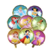 8PC Disney Princess Foil Balloon Set Birthday Party Supplies Decoration