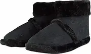 [Slipper Snob] Mens Long Winter Warm Soft Plush Slipper Booties