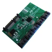 SATA Expansion Card 1 to 5 Port SATA3.0 Controller Card Motherboard SATA1562