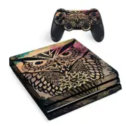 PS4 Pro Console Skins Decal Wrap ONLY - Tribal Abstract Owl