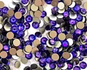 HELIOTROPE Purple 34ss 7mm IHC 2088 Austrian Crystal Flatback Rhinestones 72 pcs