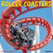 Willow Creek Press, Roller Coasters 2025 Wall Calendar