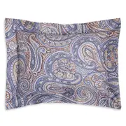 Schlossberg Perinn Bleu Flanged Boudoir Pillow Sham