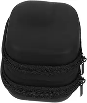 BRIGHTFUFU 2Pcs Portable Action Camera Case Compact Holder for Action Action Small Electronics Organizer Protective PU Shell with Travel Accessory