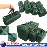 Sturdy Tool Organizer Storage Pouch Portable Toolkit Heavy Duty Canvas Carry Bag