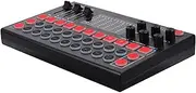 jojofuny -one Sound Card for Live Streaming Voice Modulation Led Lights Efficient Processing Instant Plug Play No Drivers Best for Gaming Singing and Recording