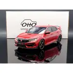 【MASH】OTTO 1/18 HONDA CIVIC TYPE R (FK8) 2020 RED OT890