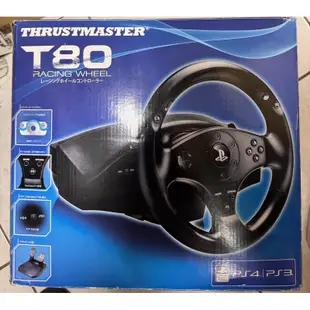 thrustmaster t80 ps4 pc ps3 賽車 方向盤