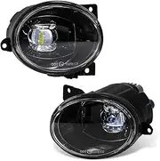 Fog Lights Car LED Front Bumper Fog Lamp Assembly White Headlights Accessories 12V For VW For Beetle 2006 2007 2008 2009 2010 Fog Light Lamp Assembly