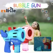 Bubble Gun 1/2pcs Automatic Gatling Soap Water Bubble Machine Kids Summer Toys